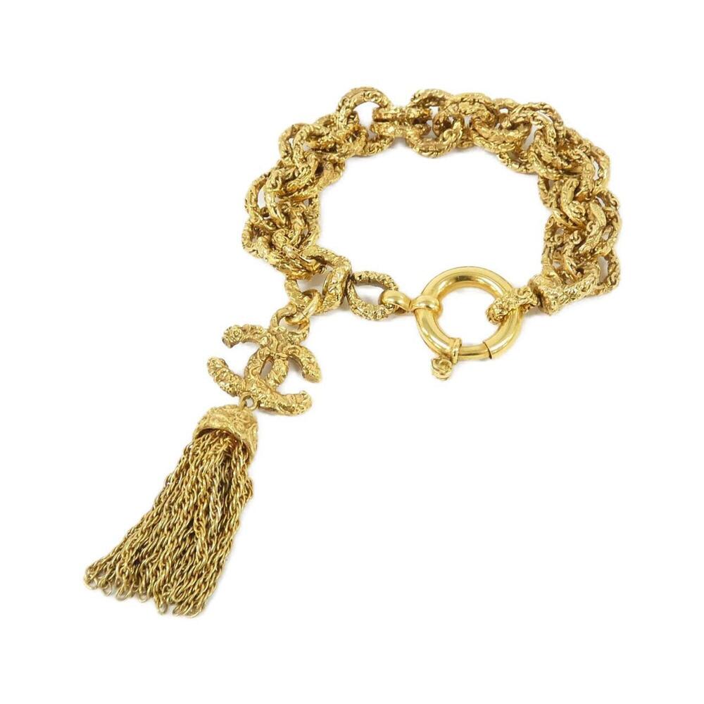 CHANEL Gold Charm Bracelet